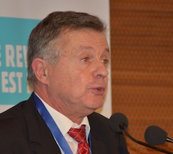 Jean-Bernard Bayard, Président de la chambre d'agriculture, photo Frédéric Douard