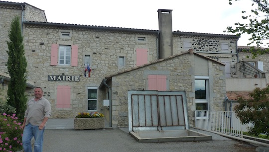 Chaufferie communale de la commune de Lussas en Ardèche, photo Frédéric Douard