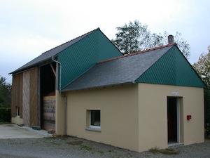 Chaufferie de Quelaines-Saint-Gault en Mayenne, photo Frédéric Douard