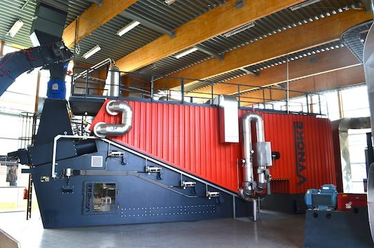 Chaudière Vyncke de 5 MW sur le Port de Gand, photo Frédéric Douard