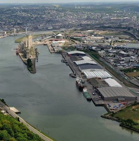 Terminal Euroports de Rouen,, photo Euroports