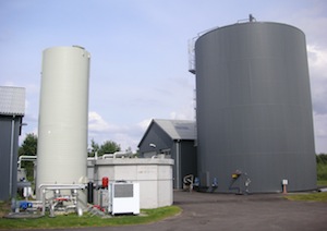 Foulum Biogas au Danemark, photo Xergi