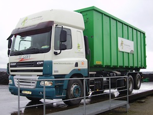 Camion à conteneur, photo Biocombustible SAS