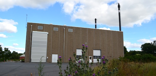 Chaufferie de Østbirk, photo Frédéric Douard