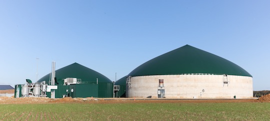 L'unité de méthanisation agricole de Chaumes-en-Brie en Seine-et-Marne, photo Mauritz Quaak