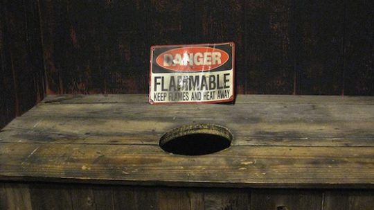 Toilettes sèches de l'école de Maseno au Kenya