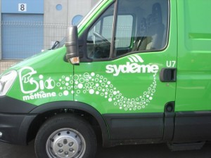 Camionette du Sydeme roulant ou BioGNV