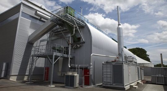 Méthanisation industrielle, photo Biomasse Suisse