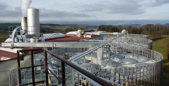 Projet d'unité de cogénération & granulation au bois à Decize sur le modèle de Enerbois en Suisse, photo Frédéric Douard