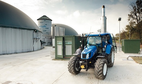 NewHolland T6 à la ferme de La Bellota