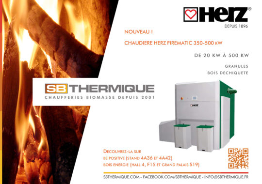 SB Thermique importateur des chaudières automatiques à bois Herz