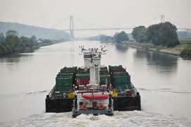 Barge de transport des déchets, photo SITA