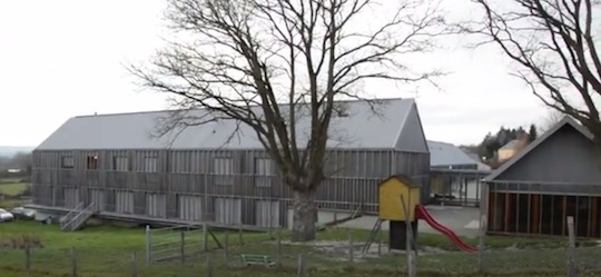 Ecole et cantine de Pervenchères, photo FD Cuma de Basse-Normandie