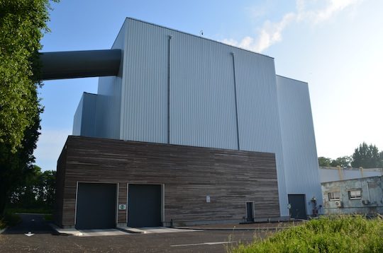 La centrale biomasse de Lens, photo Frédéric Douard