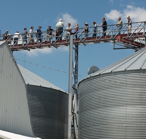 Visite d'une sine de biodiesel en Californie, photo EDF (Environmental Defense Fund)