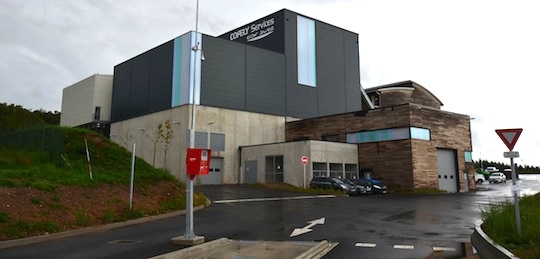 La centrale Biofely à Epinal, photo Frédéric Douard