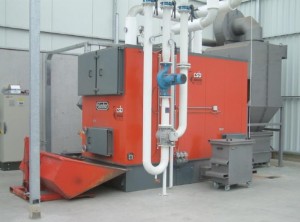 Chaudière Binder de 1200 kW à plaquettes chez Coysman en Belgique
