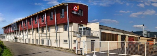 Le siège du Groupe Compte R. à Arlanc, photo Compte R.
