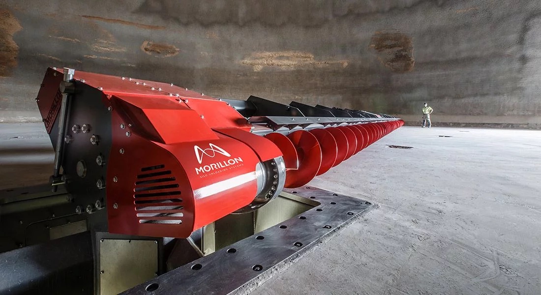 Morillon, spécialiste plus que centenaire de l’extraction de silo par vis d’Archimède