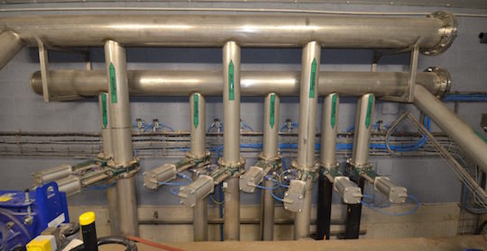 Circuit de chauffage du digestat fabriqué par AES Dana pour Métha Ternois, photo Frédéric Douard