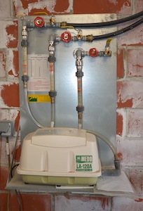 Module de désulfuration du biogaz Medo, photo Frédéric Douard