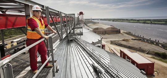 Le rêve américain coûte cher à German Pellets, ici le terminal de Port Arthur, photo German Pellets