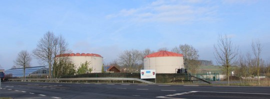 La station d'épuration des eaux usées de Burgebrach en Bavière, photo Weltec