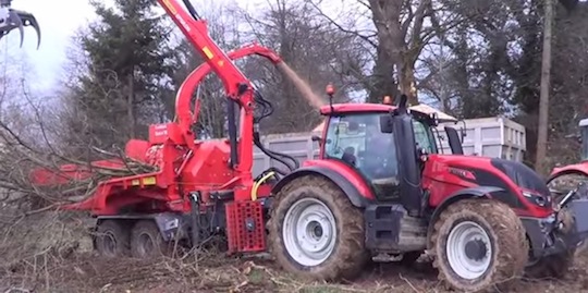 Une nouvelle déchiqueteuse de bois Biber 78 pour la Cuma Ecovaloris