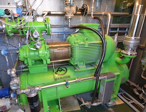 Le compresseur de biométhane Merzen à Saint-Josse, photo Frédéric Douard