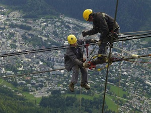 Les équipes de Joly & Philippe sont rompues aux travaux de maintenance difficiles, photo J&P