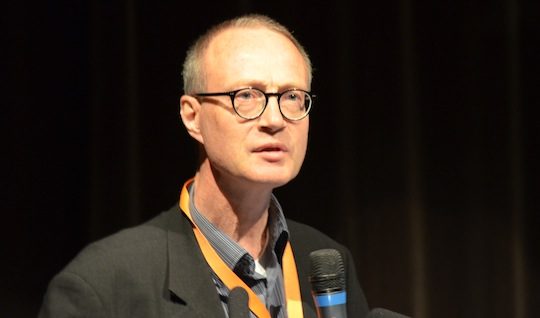 Hugues de Cherisey, secrétaire général du SNPGB, syndicat français des producteurs de granulés de bois, photo Frédéric Douard