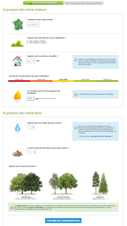 Calculateur ONF Energie