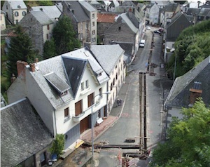 Pose du réseau de chaleur de Saint-Chely-d'Apcher, photo Engie