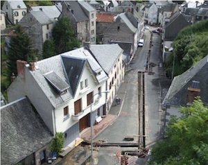 Pose du réseau de chaleur de Saint-Chely-d'Apcher, photo Engie