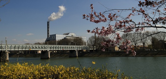 Usine d'incinération de Saint-Ouen, photo TIRU