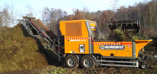 Broyeur rapide de végétaux Jenz, photo Noremat