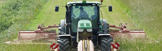 La récolte d'herbe pour la méthanisation, photo Groupe Agri