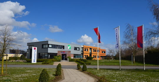 Le siège de Ramery Environnement à Harnes dans le Pas-de-Calais, photo Frédéric Douard