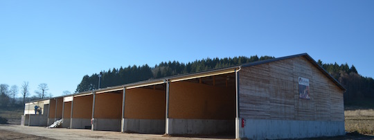 Le bâtiment de production, de séchage et de stockage de Sylvéo, photo Frédéric Douard