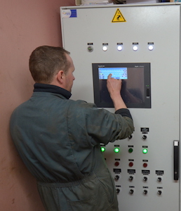 Les commandes et la supervision des installations sont assurées par un automate conçu par AES Dana, photo Frédéric Douard