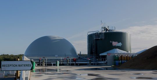 Nouvelle unité de méthanisation à Sèvres-Anxaumont dans la Vienne