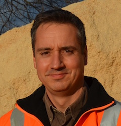 Philippe Lentz, directeur de l'usine Alpin Pellet, photo Frédéric Douard