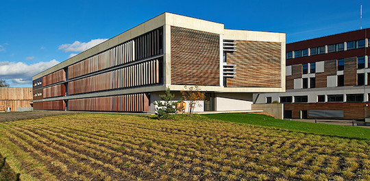 Le Lycée agricole d'Obernai, photo Seltz Constructions