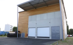 La chaufferie du réseau de chaleur de Soissons, photo Cofely