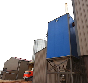 Le module de filtration optimisée des fumées ACS chez Enerphyt, photo Frédéric Douard