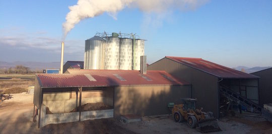 Les Ets Enerphyt à Patornay dans le Jura, photo Valérian Sauvin