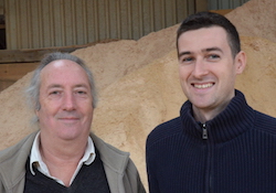 Pierre et Valérian Sauvin, photo Frédéric Douard