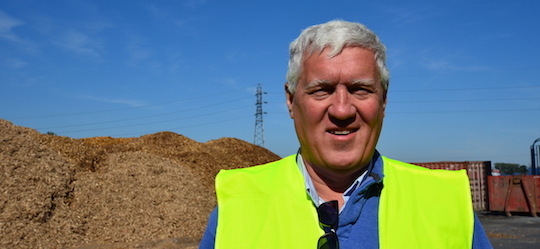 Christophe Baudelet a été la cheville ouvrière des projets picards d'Akuo Energy, photo Frédéric Douard