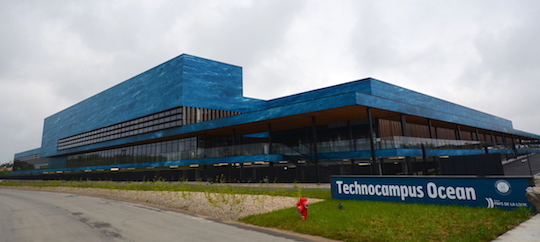 L'ensemble Technocampus Océan à Bouguenais, photo Frédéric Douard