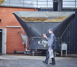 Le terminal de mesure du Multitec® BioControl peut être déplacé n'importe où sur l'installation, photo Sewerin